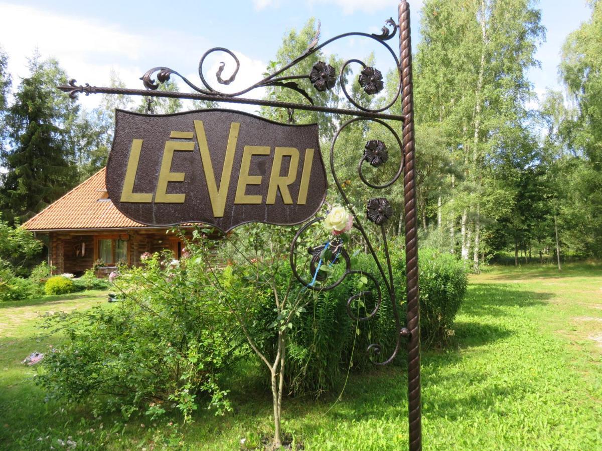 Guest House Leveri Valgalciems Buitenkant foto