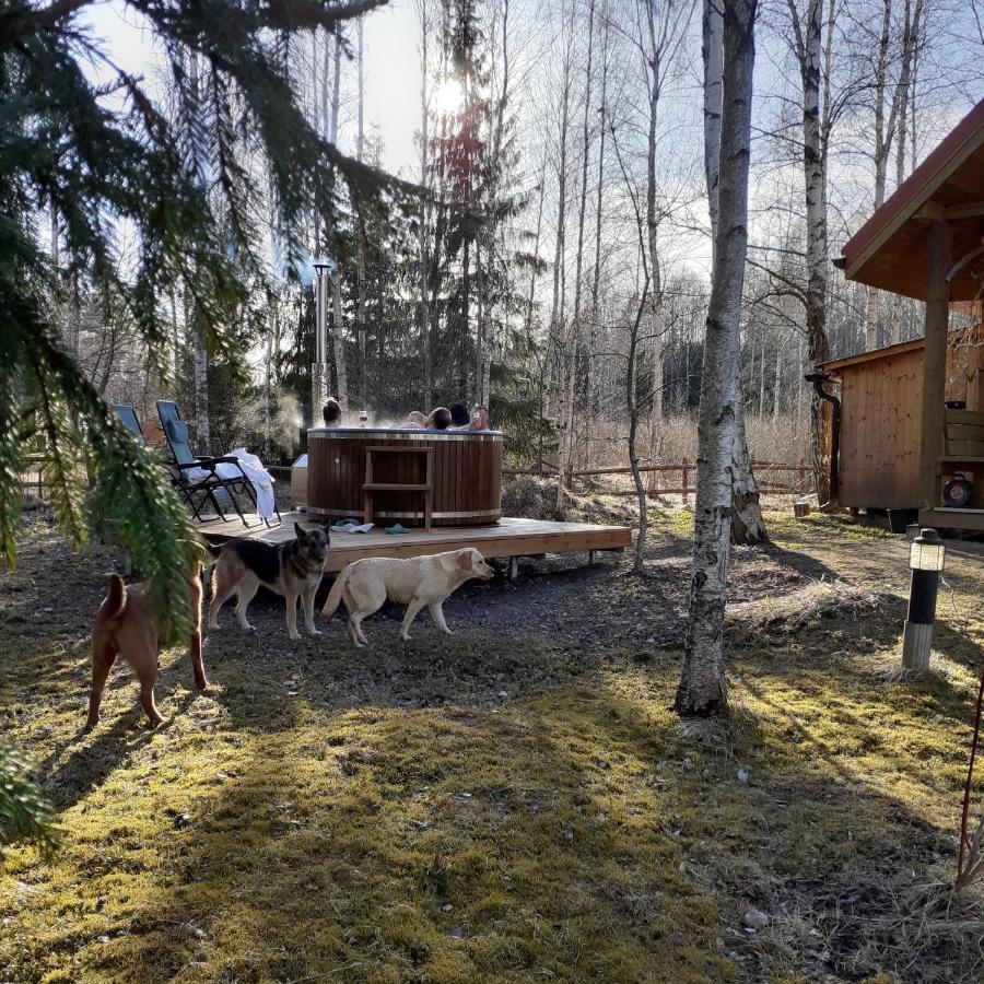 Guest House Leveri Valgalciems Buitenkant foto